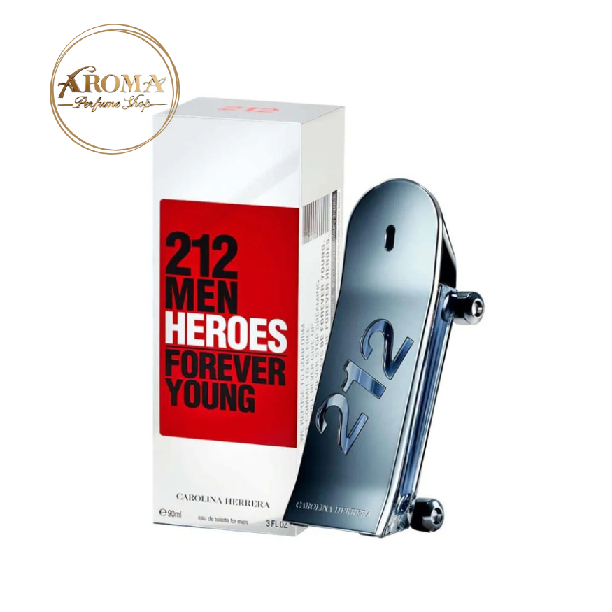 212 Men Heroes Carolina Herrera 90 ML Hombre AAA
