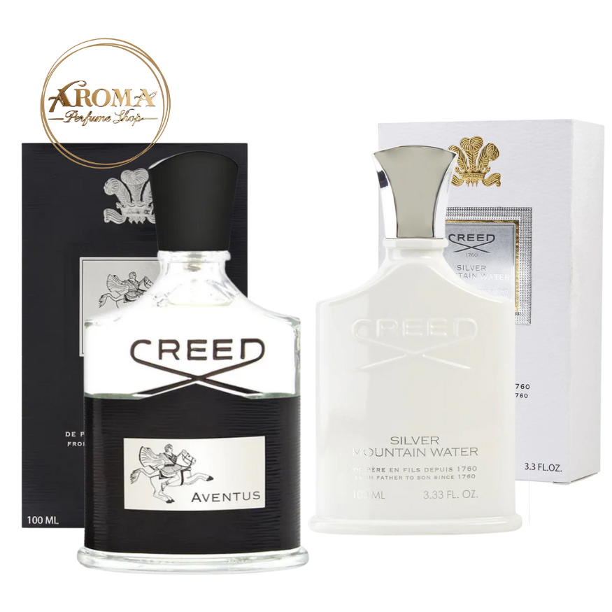 KIT AAA Silver Creed + Aventus Creed 100ML