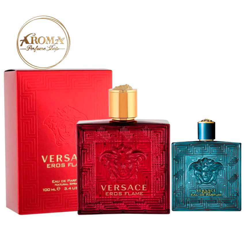KIT AAA Eros flame Versace 100 ML + Eros Versace MINI 50 ML