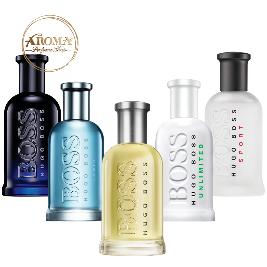 MEGA KIT AAA Hugo Boss Bottled Sport +Bottled Classic + Bottled Night + Bottled Unlimited + Bottled Tonic