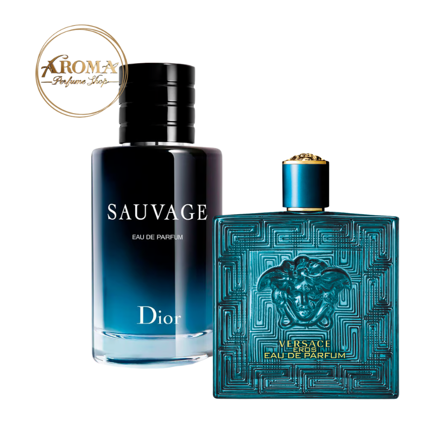 KIT AAA Eros Versace + Sauvage Christian Dior